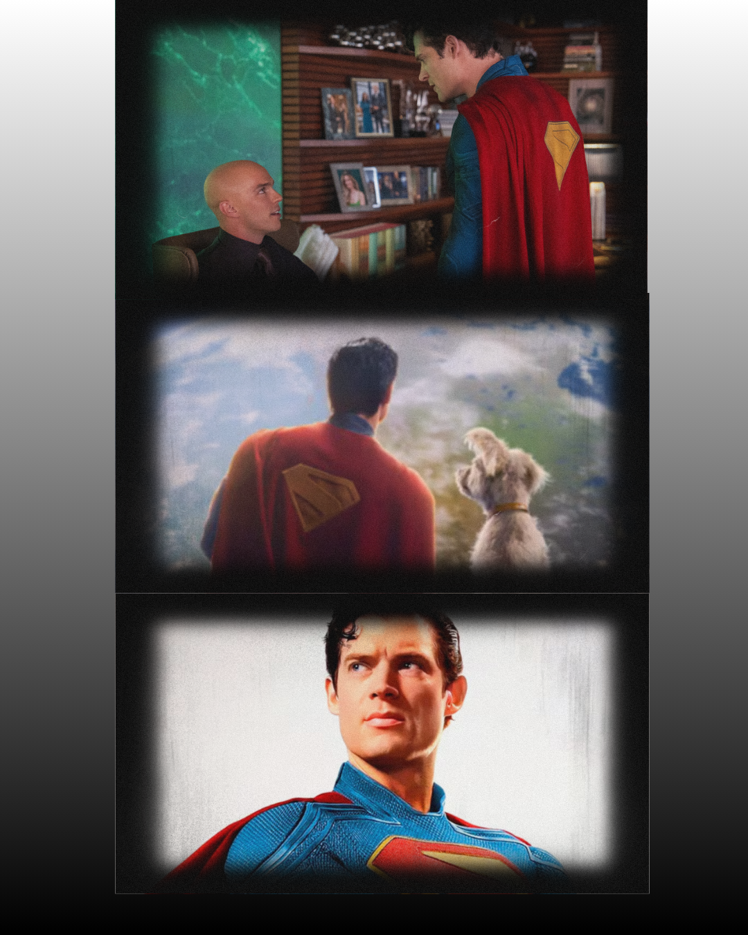 James Gunn trae a un Superman mas humanizado que nunca.