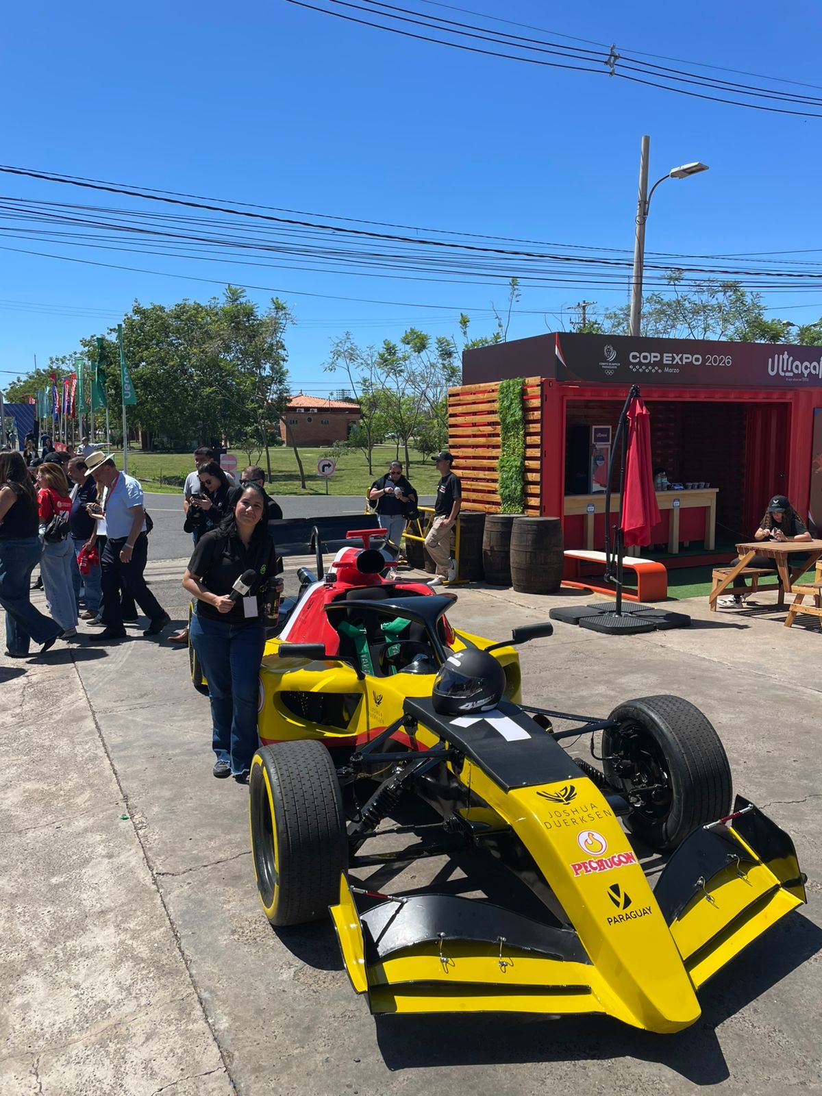 El Monoplaza Guarani fue desarrollado por Fabio Romero, un iteño fanatico de Ayrton Senna